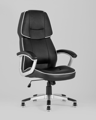 Кресло игровое TopChairs Phantom черное фото Кресло игровое TopChairs Phantom черное. Фото №3