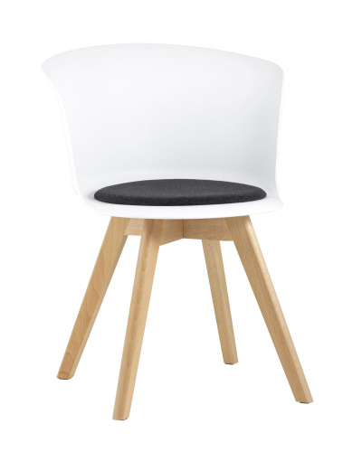 Стул Blossom с подушкой белый. Фото №1