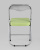 Стул складной ДЖОН металлик, салатовый. Фото №6