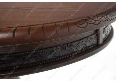 Журнальный стол Бернард орех с коричневой патиной. Фото №2