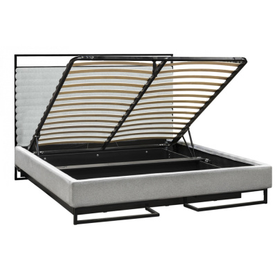 Кровать с ортопедическим основанием и ящиком 1.4 Loft Грейс Браун. Фото