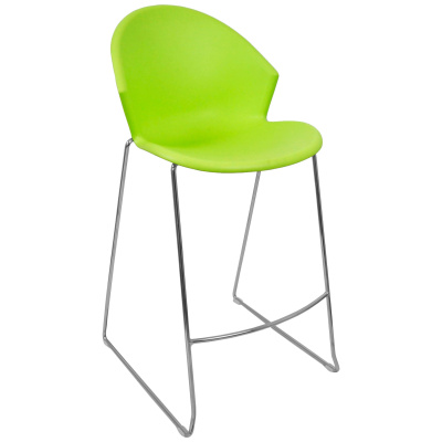 Стул Smile-4 барный хром фото Стул Smile-4 барный хром. Фото №4