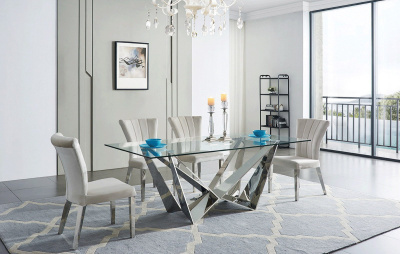 Стол T102C прозрачный фото Стол T102C прозрачный. Фото №5