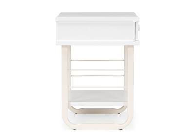 Тумба прикроватная Малгома белая. Фото №3