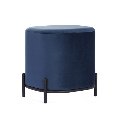 Пуф FS-25-42 глубокий синий фото Пуф FS-25-42 глубокий синий. Фото №2