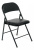 Стул складной Secret De Maison FOLDER  (mod. 032) каркас: металл, сиденье/спинка: экокожа, 41*51*76см, черный (поставляется по 6 шт). Фото №1