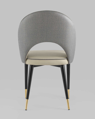 Стул Сохо экокожа серый. Фото №6