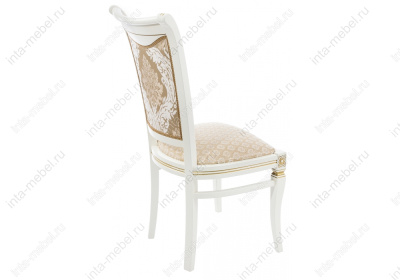 Стул деревянный Mariano молочный патина фото Стул деревянный Mariano молочный патина. Фото №5