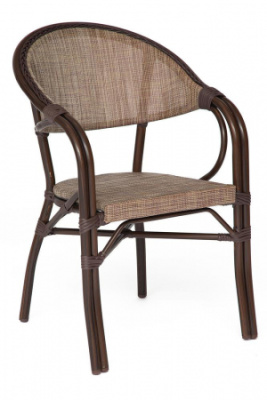 Кресло из полиротанга Milano mod. AD642003S-TXT. Фото №2