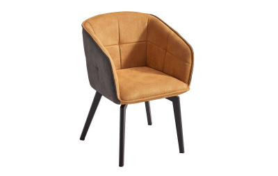 Стул HERTA 13359 MUSTARD желтый. Фото №5