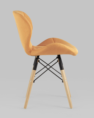 Стул Бон рогожка оранжевый фото Стул Бон рогожка оранжевый. Фото №4