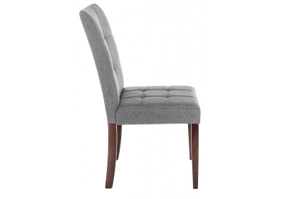 Стул деревянный Madina dark walnut / fabric grey фото Стул деревянный Madina dark walnut / fabric grey. Фото №4