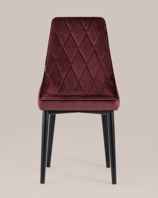 Стул Версаль велюр винный. Фото