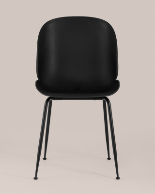 Стул Beetle пластик черный. Фото №5