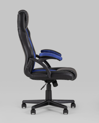 Кресло игровое TopChairs Concorde синее фото Кресло игровое TopChairs Concorde синее. Фото №4