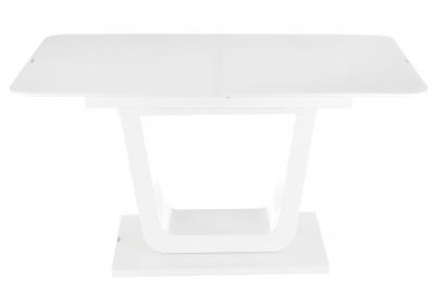 Стол стеклянный Vlinder 140 super white фото Стол стеклянный Vlinder 140 super white. Фото №3