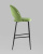 Стул барный Меган велюр травяной. Фото №4