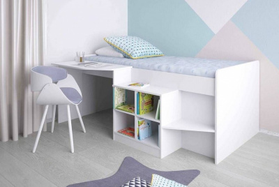 Набор для детской Polini kids Simple 4000, белый фото Набор для детской Polini kids Simple 4000, белый. Фото №3
