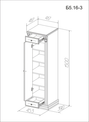 Обувница - стойка Благо 5 Б 5.16-3. Фото №5
