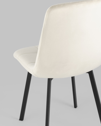 Стул Chilly велюр бежевый. Фото №8