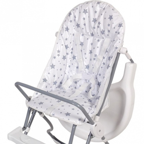 Стул для кормления Polini Kids 152, белый. Фото №7