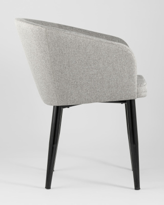 Кресло Ральф рогожка серый фото Кресло Ральф рогожка серый. Фото №4