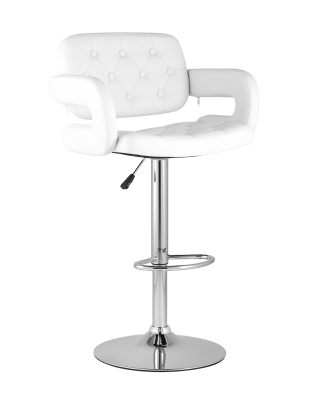 Стул барный Бентли белый. Фото