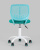 Кресло компьютерное детское Анна бирюзовый. Фото №6