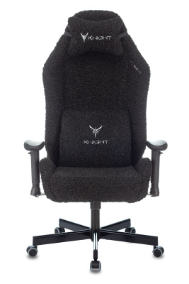 Кресло игровое Knight T1 черный экомех с подголов. крестовина металл фото Кресло игровое Knight T1 черный экомех с подголов. крестовина металл. Фото №5