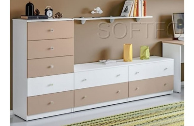 Полка навесная симметричная Силуэт фото Полка навесная симметричная Силуэт. Фото №3