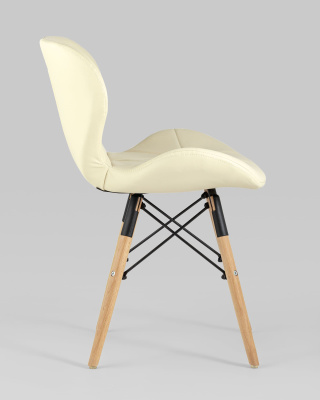 Стул Бон экокожа бежевый фото Стул Бон экокожа бежевый. Фото №4