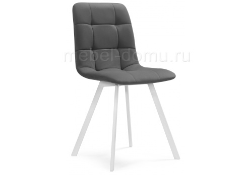 Стул Чилли темно-серый / белый. Фото №1