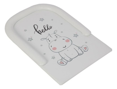 Доска пеленальная Polini kids Бегемотик,. Фото