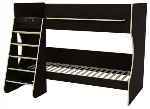 Кровать двухъярусная Р438 Капризун 3, древесина коричневая светлая дуб. Фото №4