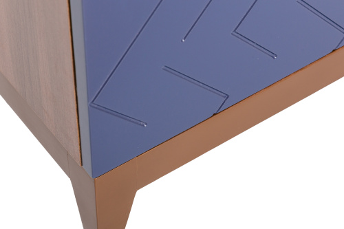 Шкаф одностворчатый универсальный Сканди 60 см Сапфир. Фото №7