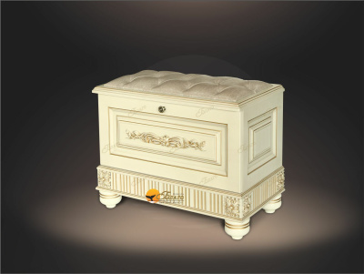 Банкетка МДФ с декорами Б5.2-8-1. Фото