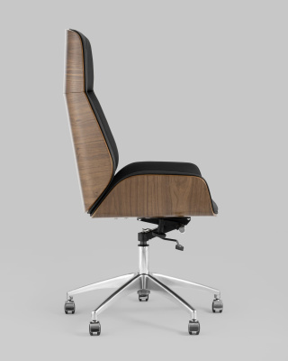 Кресло руководителя TopChairs Crown черное фото Кресло руководителя TopChairs Crown черное. Фото №4