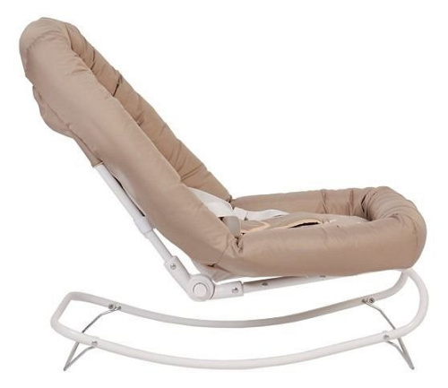 Шезлонг детский Polini kids Звезды, бежевый. Фото №6