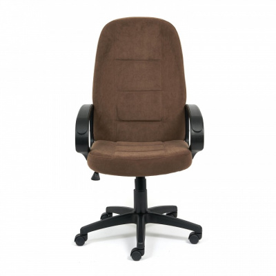 Кресло СН747 флок , коричневый, 6. Фото