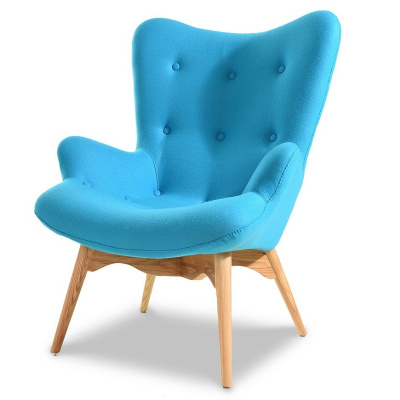 Кресло DC917 blue-голубое. Фото №2